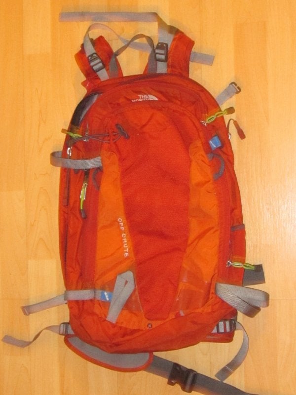 north face off chute backpack